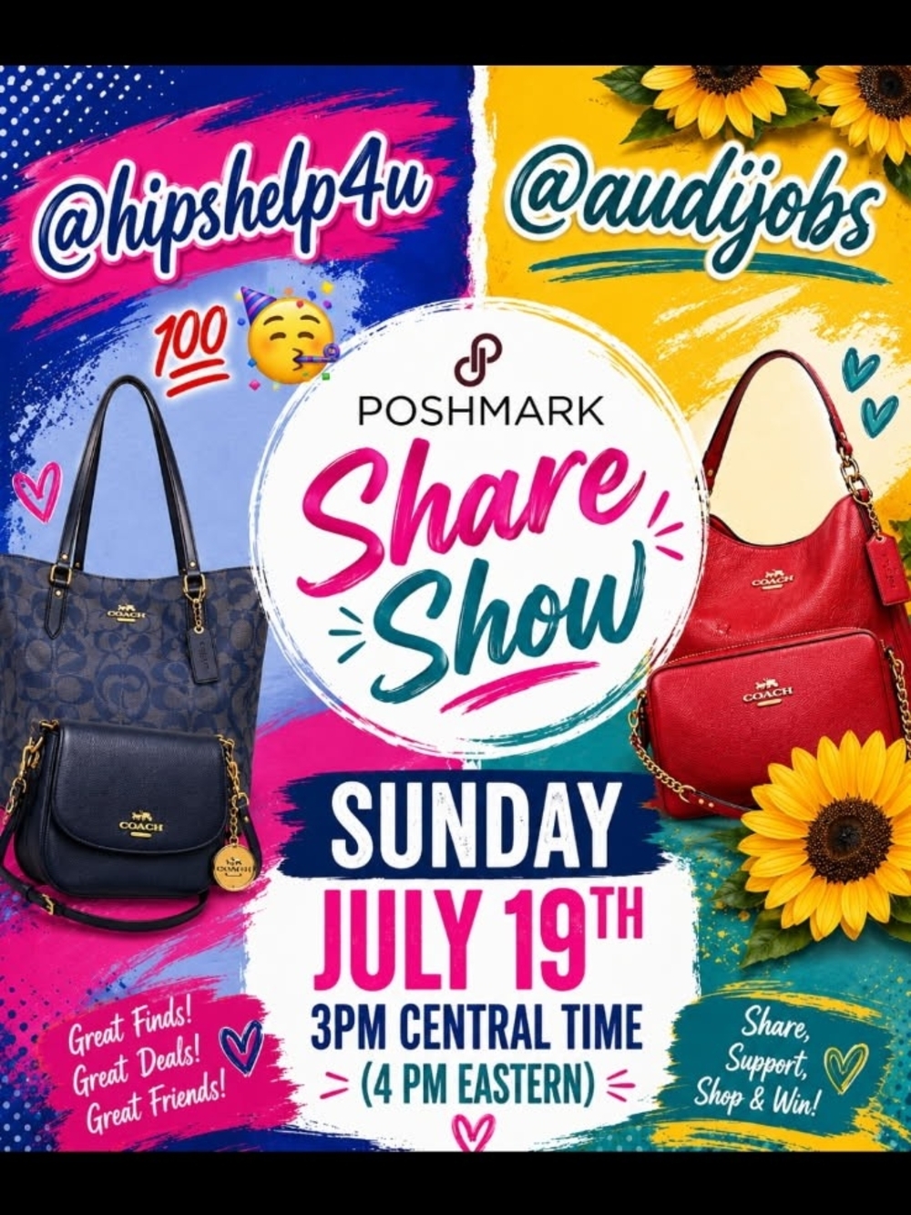 SUNDAY SMASH-UP  JOIN US FOR FUN , SHOPPING FROM YOUR SEAT & NOT YOUR FEET! - Picture 8 of 8